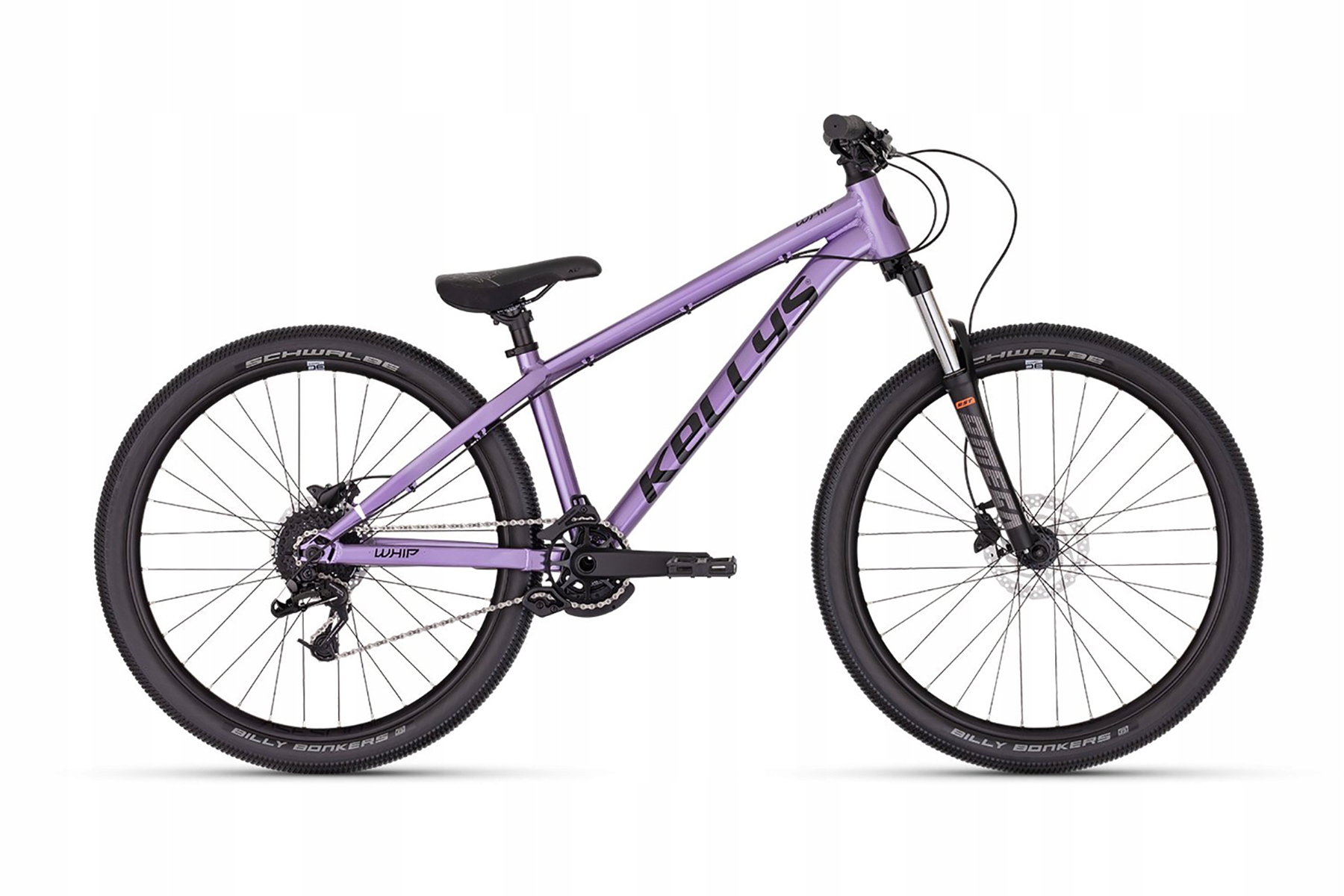 Rower dirt Kellys Whip 50 Dx Fioletowy 26" roz. M