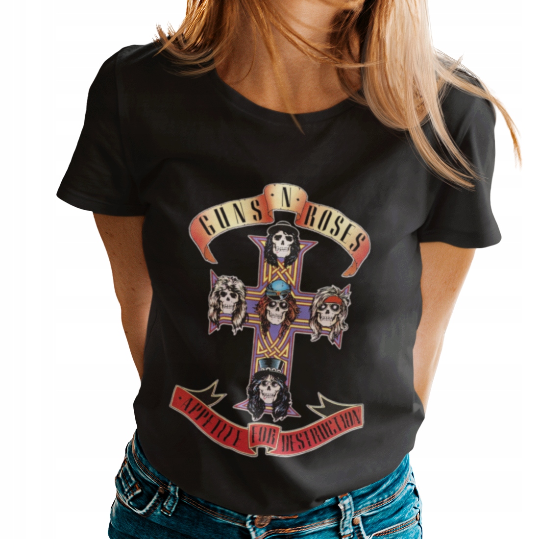 

Koszulka Damska Dla Fanki Guns N' Roses N T-shirt
