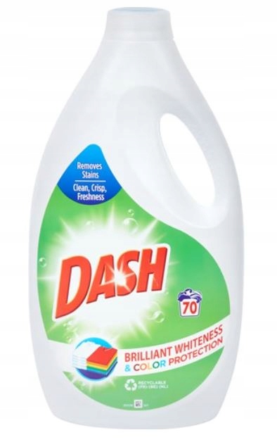 Levně Dash Whie&Color – univerzální prací prostředek 2,3 L 70 praní
