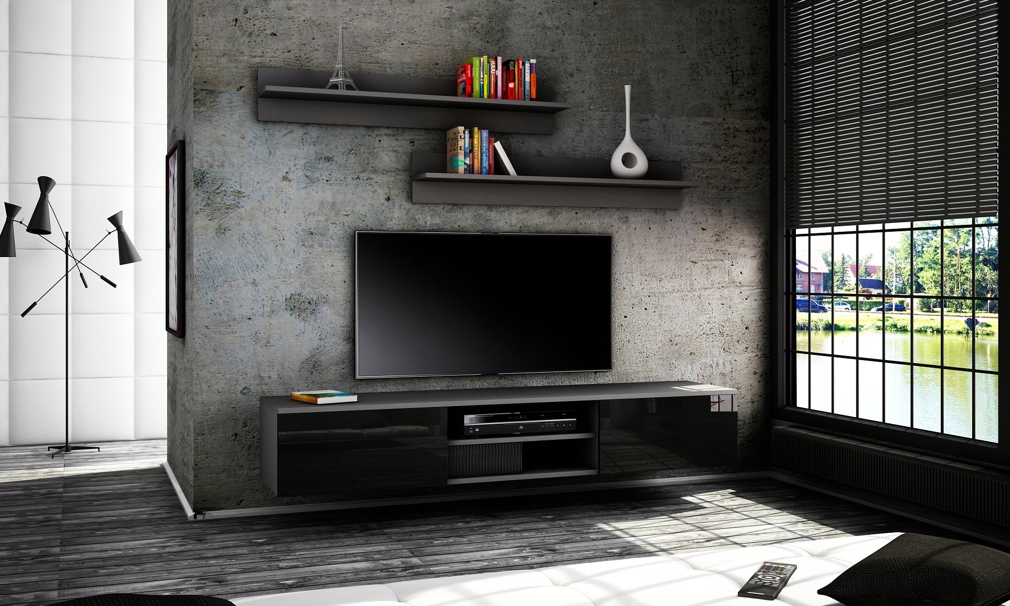 SZAFKA WISZĄCA RTV 180 POŁYSK, RÓŻNE KOLORY! HIT!! Kolor frontów wielokolorowy