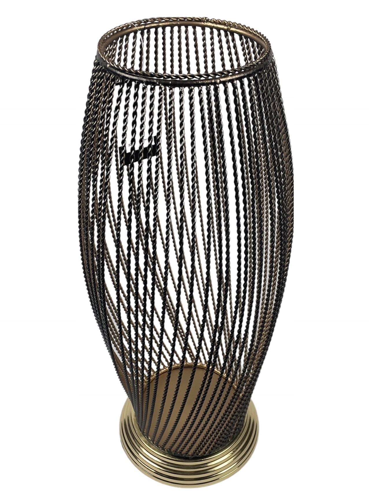 Kovový Lampáš Veľký Čierný Lampáš 42 CM