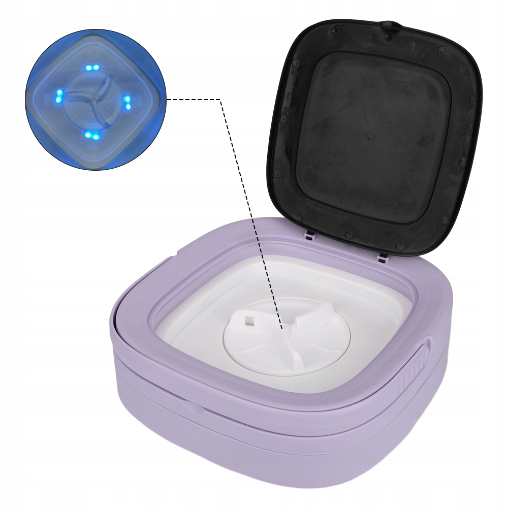 PRALKA PRZENOŚNA MINI SKŁADANA PRALKO-SUSZARKA OSZCZĘDNOŚĆ MIEJSCA 11L Marka inna