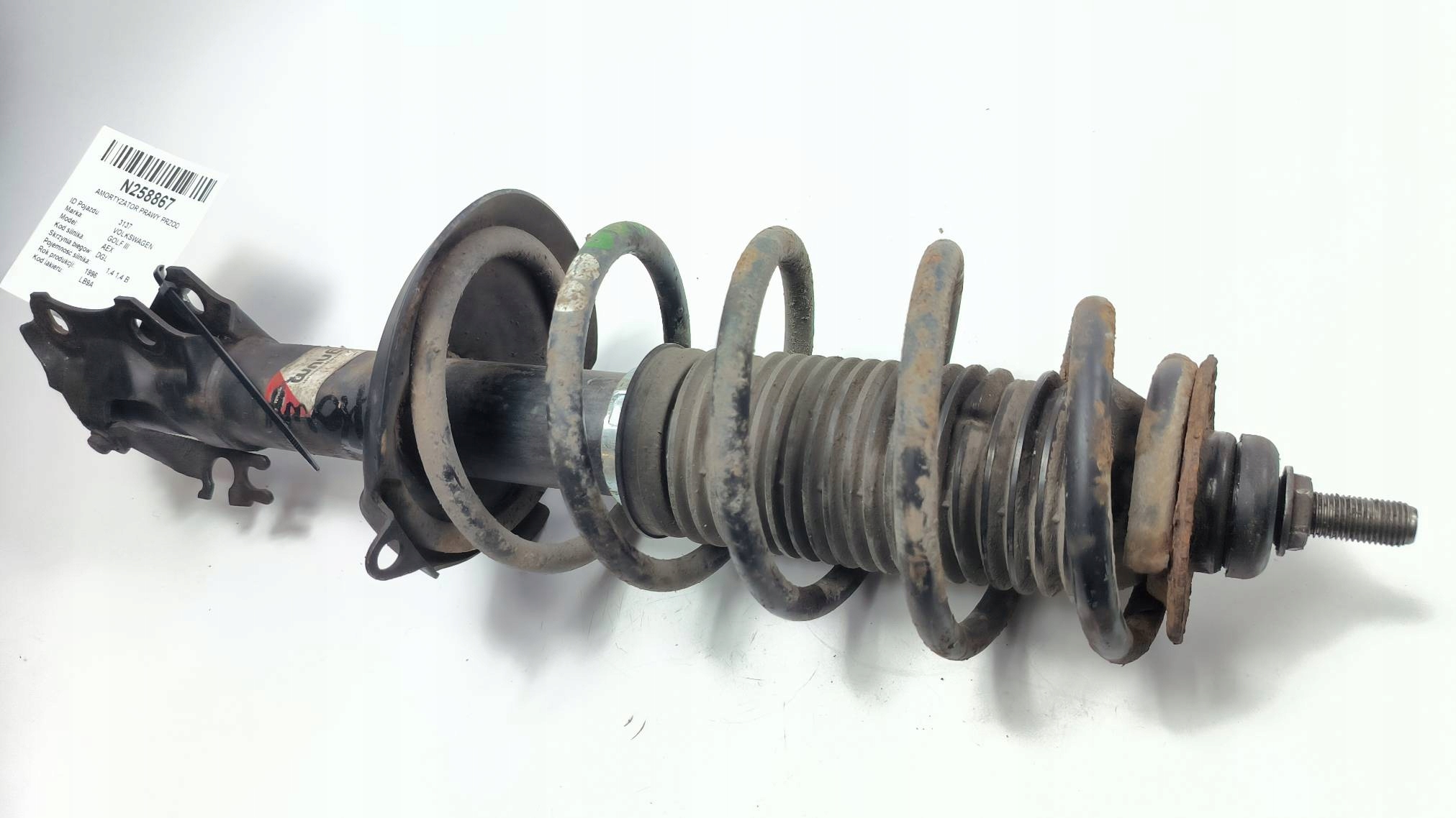 shock absorber right front AHW009MT VOLKSWAGEN GOLF III