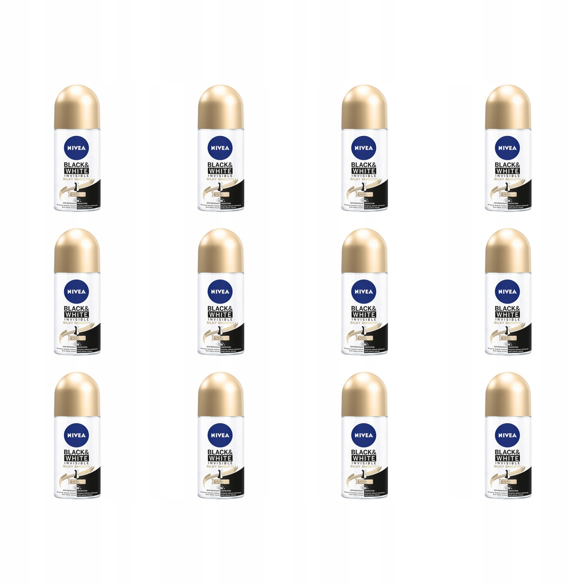 Black & White Invisible Silky Smooth antyperspirant w kulce dla kobiet