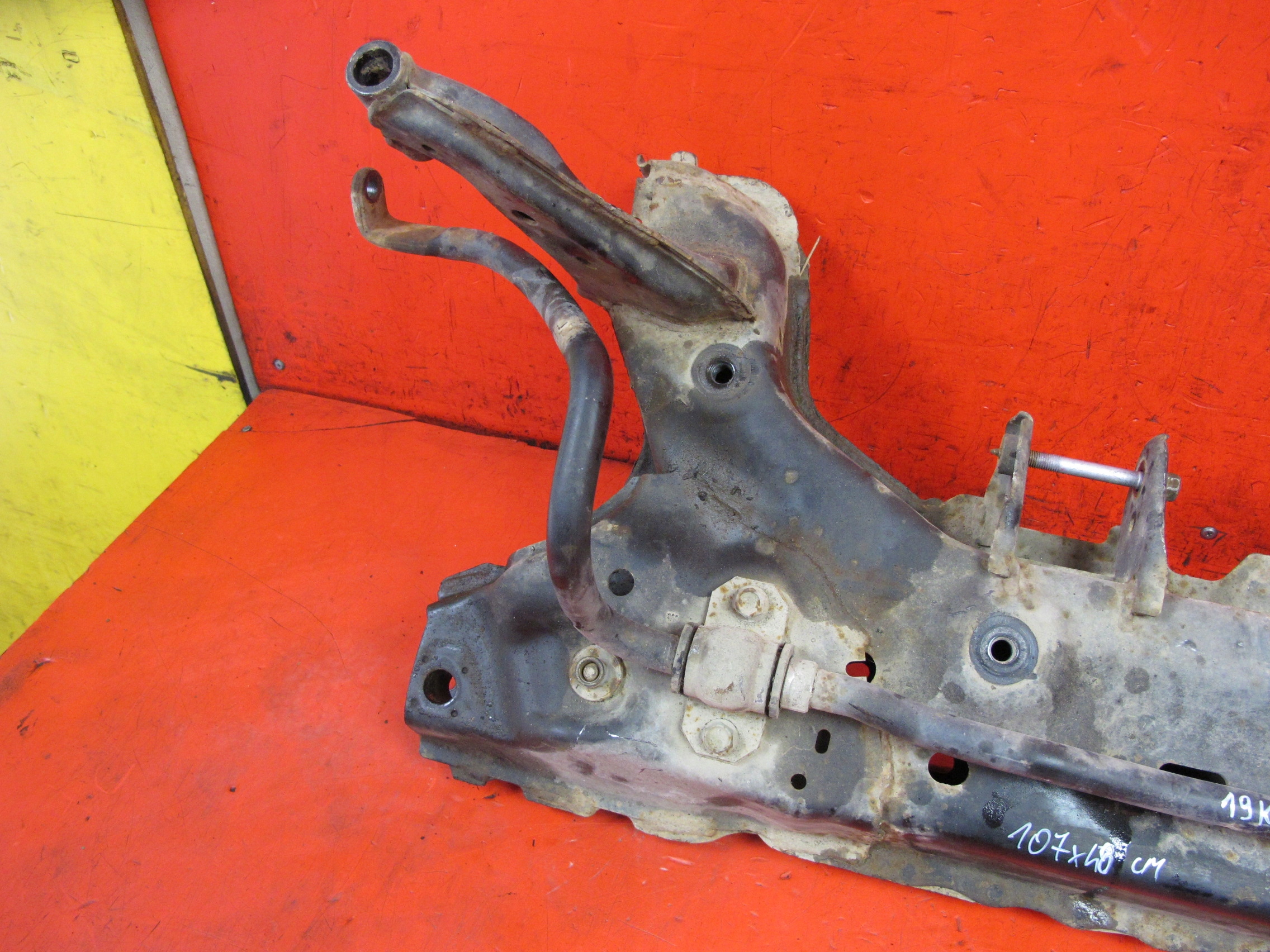 MAZDA 2 II DE 07-14 axle beam axle beam subframe front