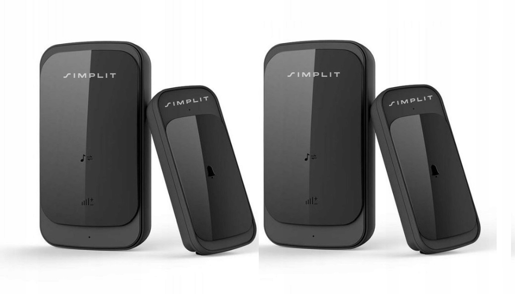 

2x Dzwonek bezprzewodowy 2xnadajnik dotyk