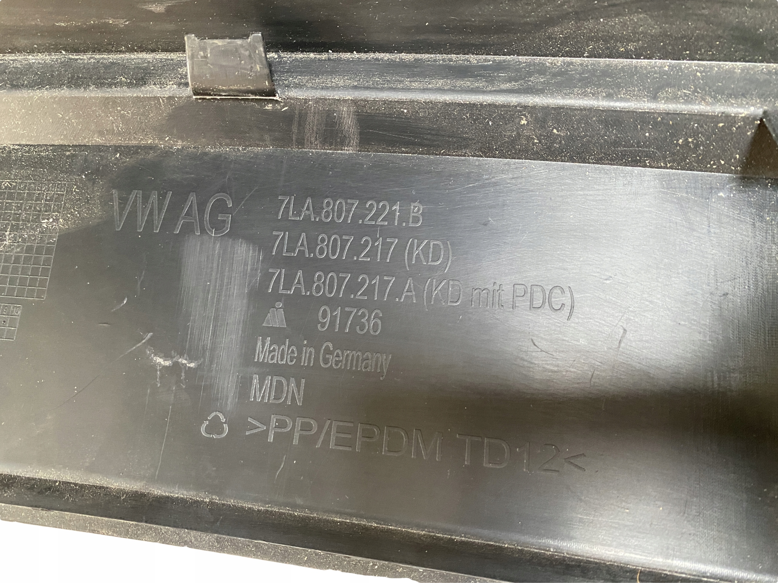 VW T6 LIFT bumper front
