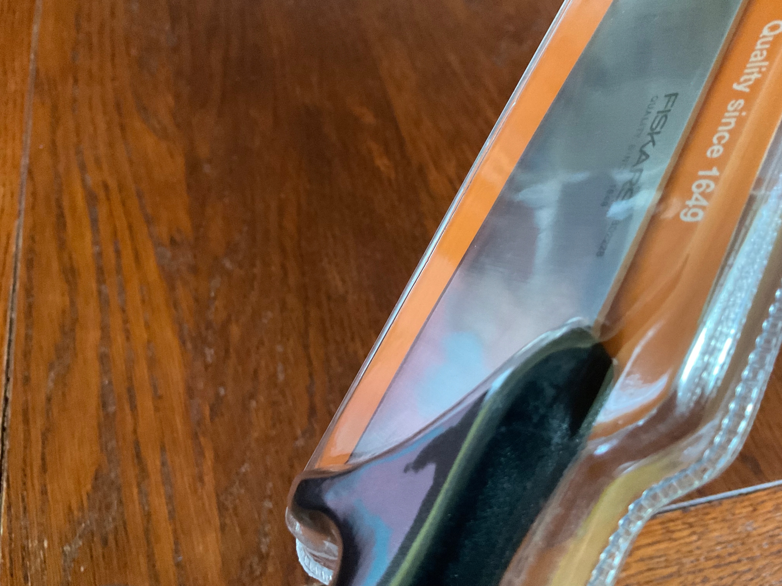 NÓŻ FISKARS UNIWERSALNY KUCHENNY DO KUCHNI 21cm OSTRY ZMYWARKA DŁUGI Długość ostrza 21 cm