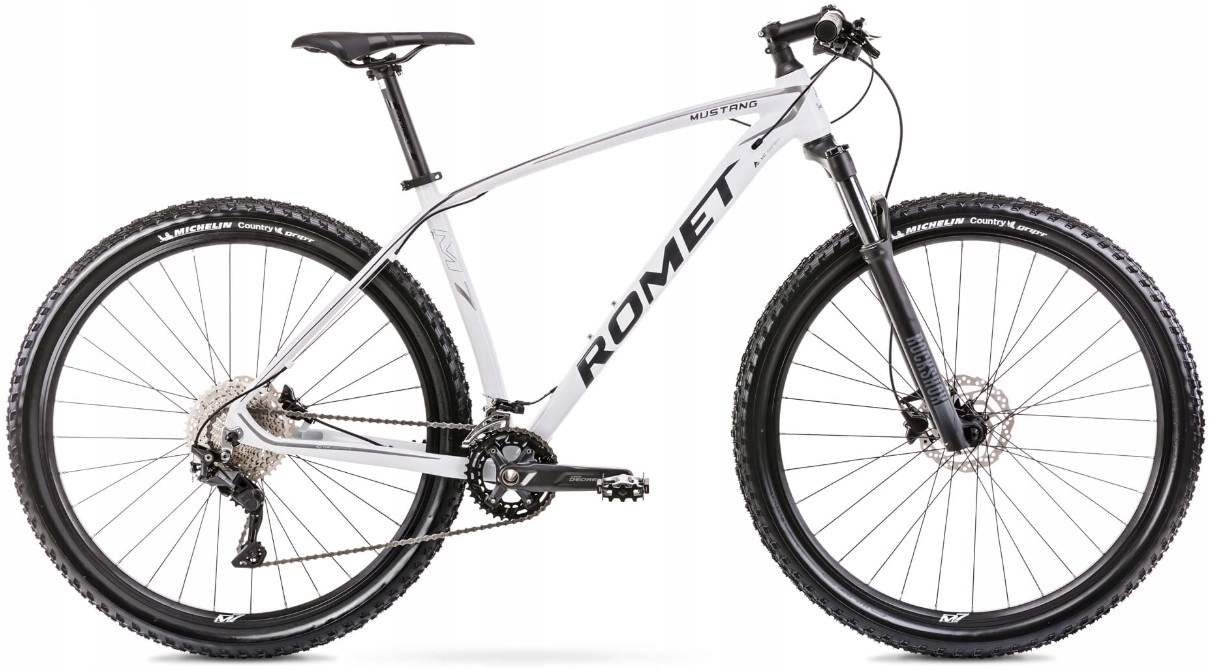 Rower Mtb Romet Mustang M7 rama 21 cali koło 29 " biały