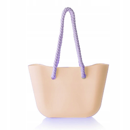 

O Torba Gumowa Torebka Hobo Jelly Shopper Bag Tglb