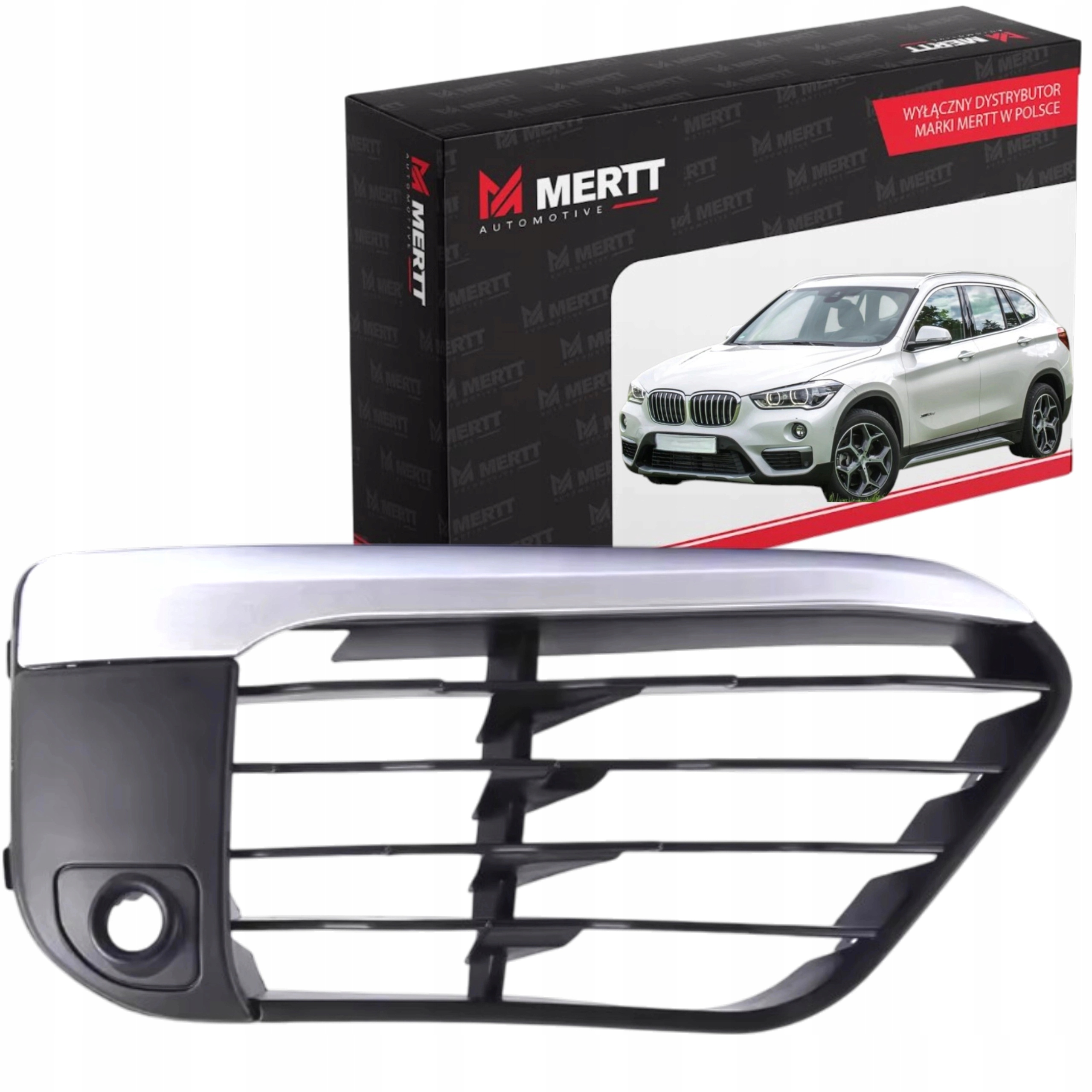 Bmw F48 2014- Atrapa Mřížka Krytka Nárazníku Pravá Stříbrná Pdc 51117453988