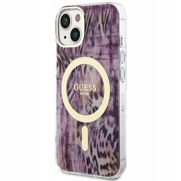 Guess Pouzdro GUHMP14SHLEOPWP pro iPhone 14 6.1"