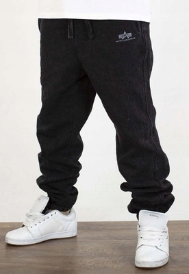 Dresy Alpha Industries Jogger Vintage Basic 258361 černé