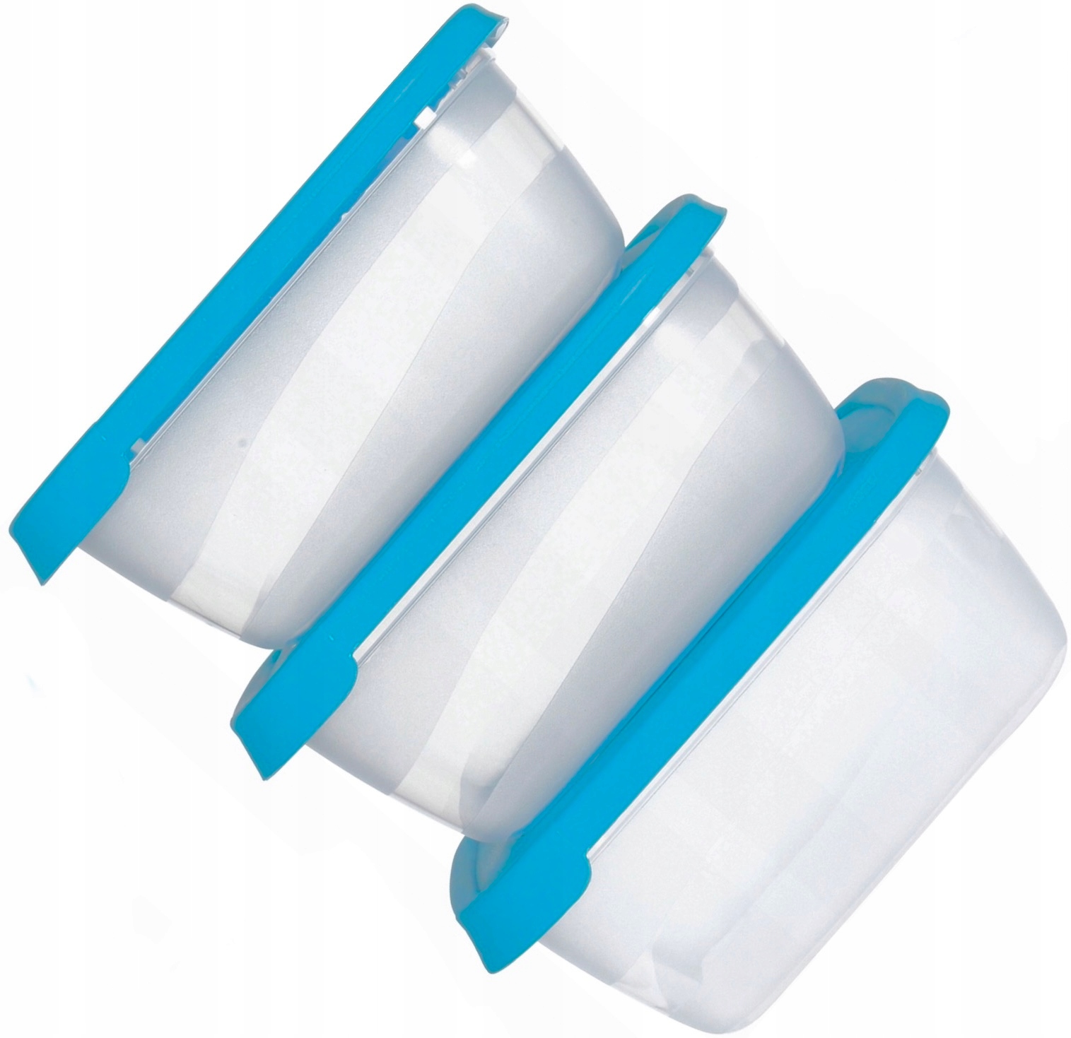 

Zestaw Pojemników Na Żywność 3 Pokrywki Pojemniki