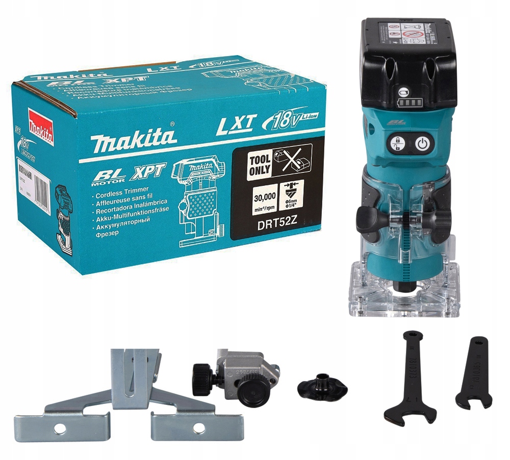 Frezarko-wycinarka jednoręczna frezarka MAKITA 18V LXT DRT52Z