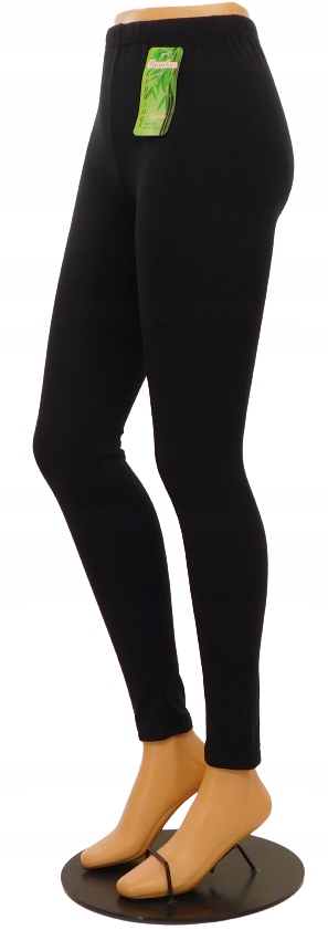 

Legginsy BAMBOO-0355 ocieplane czarne XL/2XL
