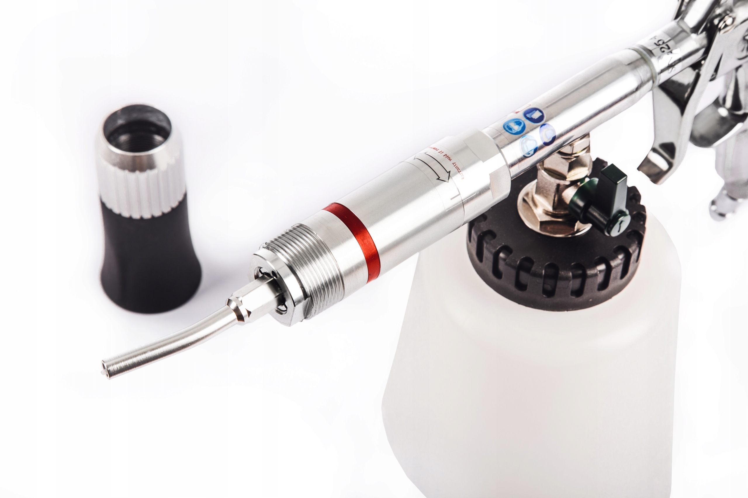 BenBow PRO Cleaning Gun Super Black Metalowa Rurka TORNADO Waga produktu z opakowaniem jednostkowym 3 kg