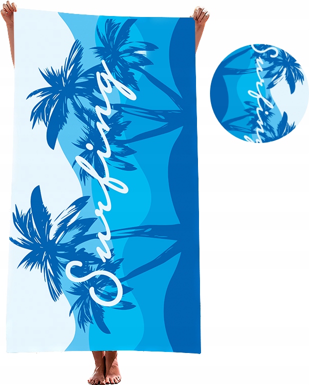 

Ręcznik Plażowy Duży Kąpielowy Summer Ręczniki XXL
