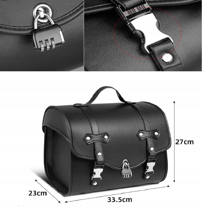 Brašna Brašna na motorku Kožená rolka 20L TopX Suzuki Marauder Vz 125 800