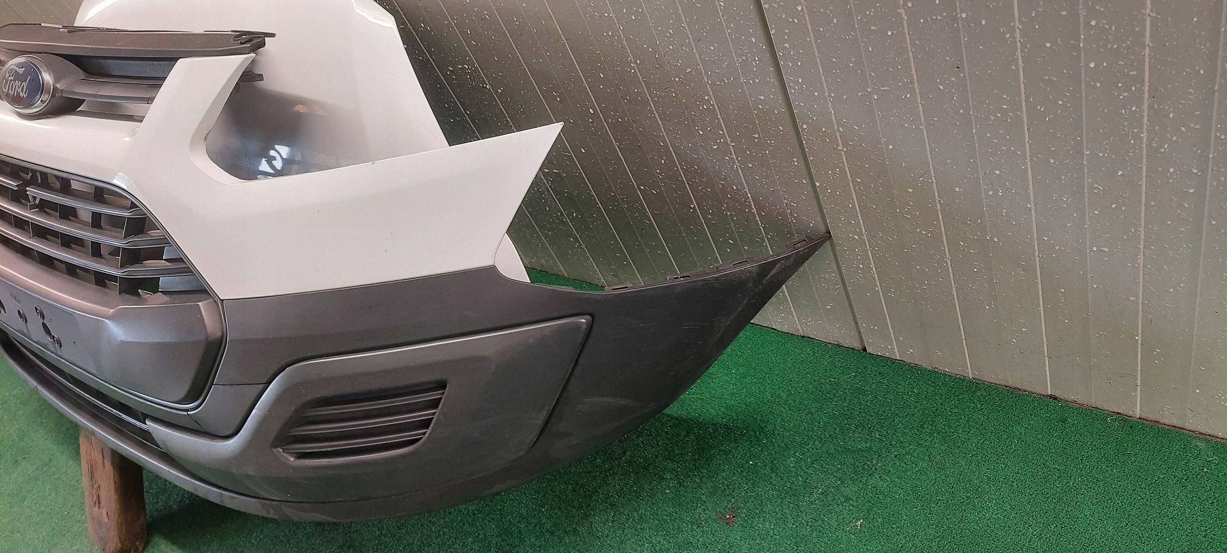 bumper front FORD TRANSIT CUSTOM 12-17 TRANSIT MK8 LAK: FROZEN WHITE