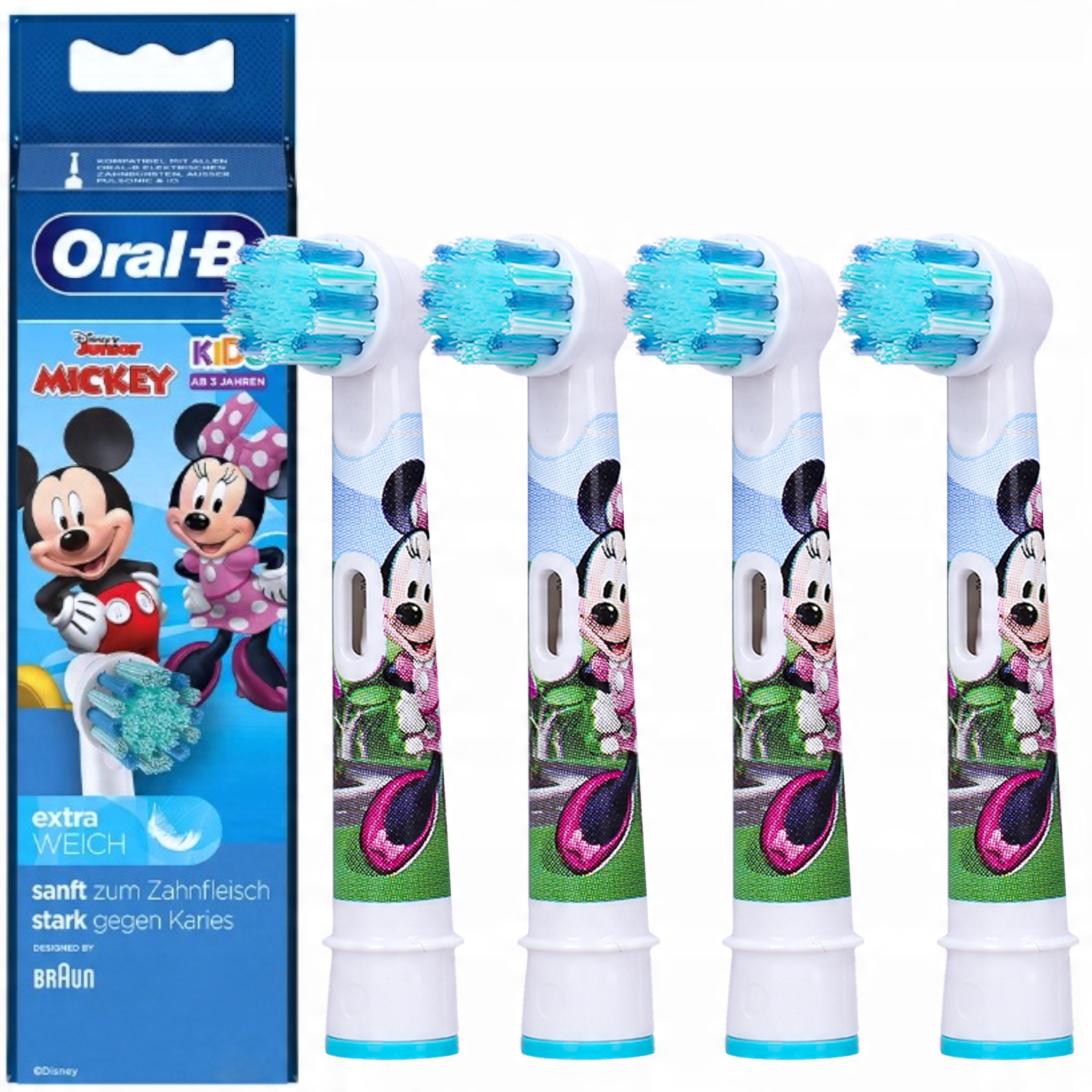 

4x Końcówka Oral-b Kids Myszka Miki Dla Dzieci