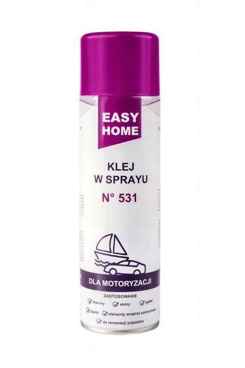 

Easy Home 531 Klej w sprayu do motoryzacji metalu
