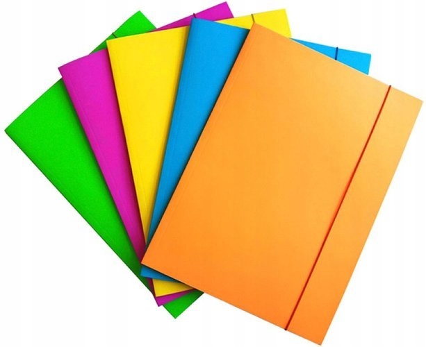 

Teczka A4 Fluo Z Gumką 300GSM Office Products