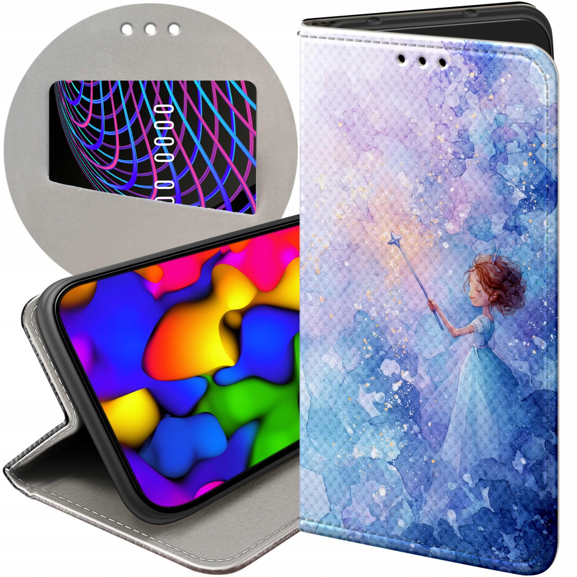 Etui Do Samsung Galaxy S22 Plus S22 Pro Księżniczka Queen Princess
