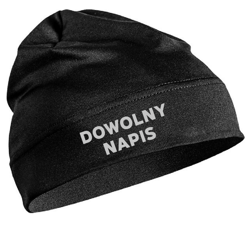 Czapka termoaktywna Dowolny Napis do aktywności
