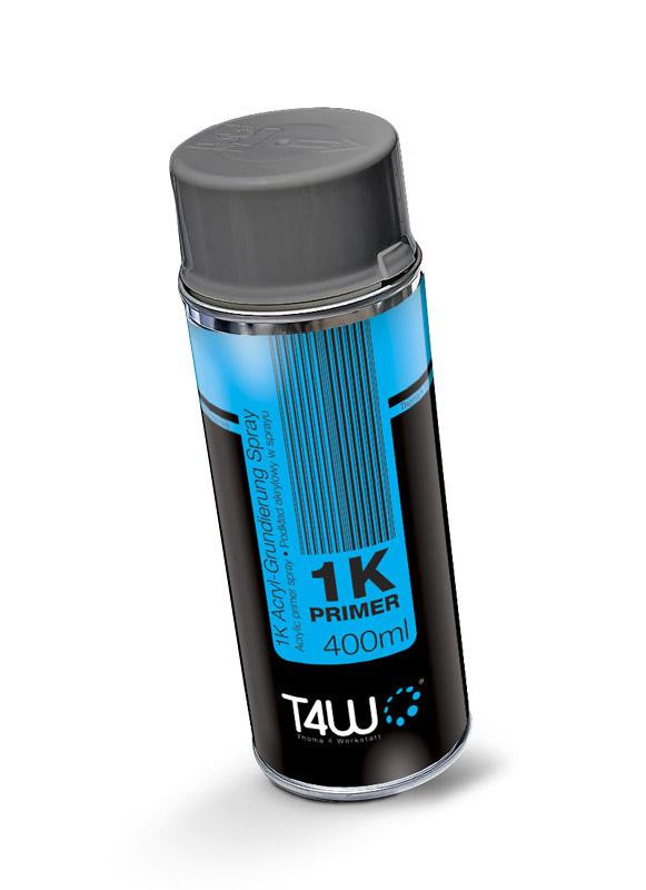 T4W Podkład akrylowy szary spray 1K 400ml