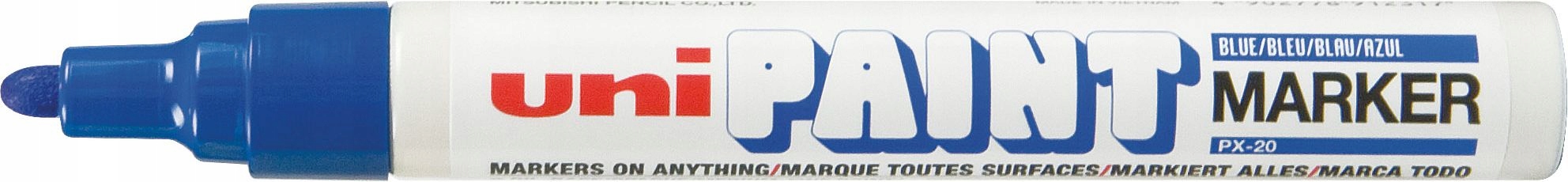 Marker olejowy Uni PAINT PX-20 - niebieski Marka Uni