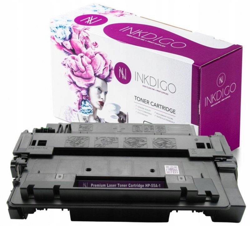 

Toner Inkdigo do Hp Ce 255A Black