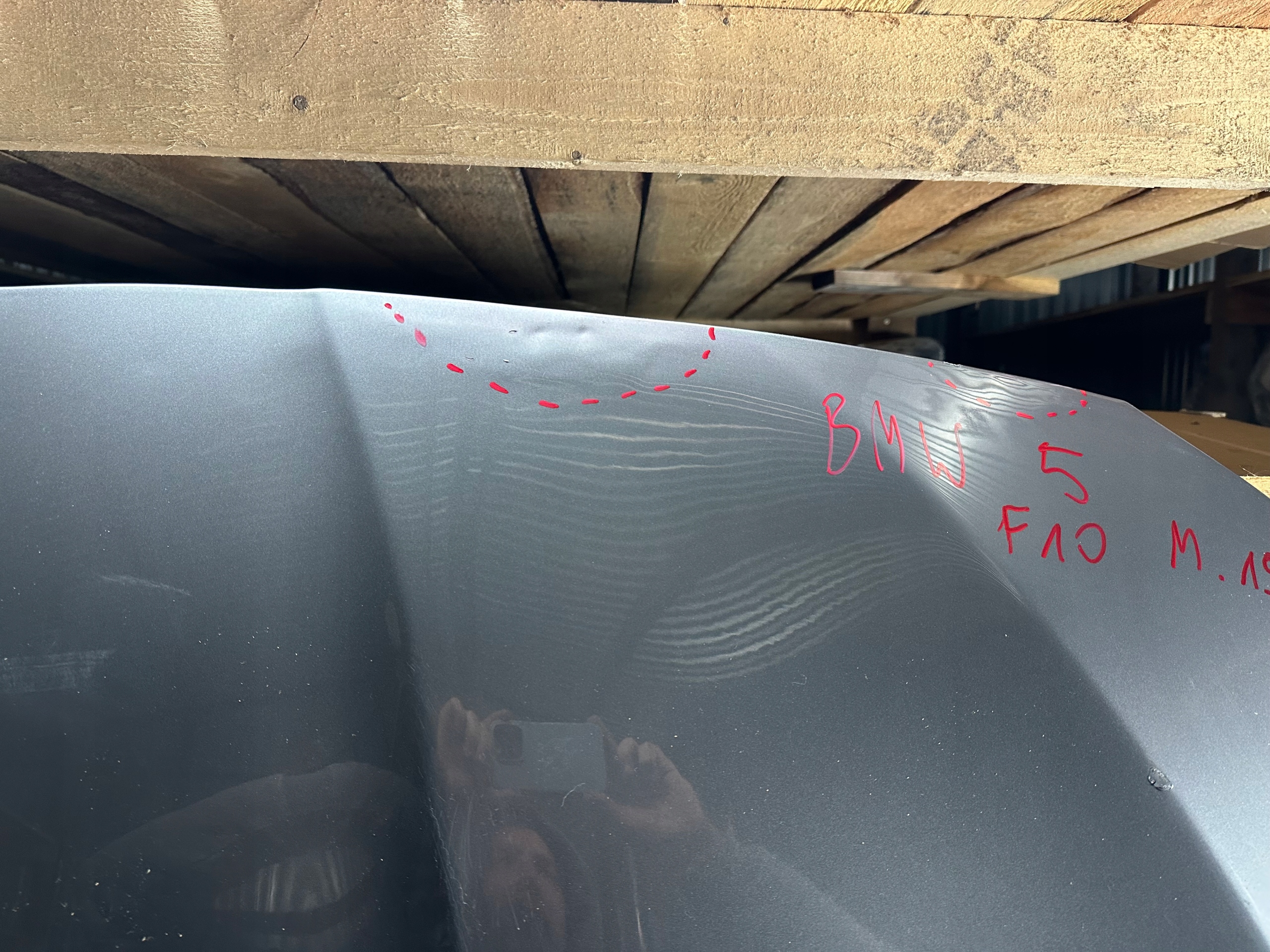 Motorhaube BMW 5 F11 Bonnet Hood - Thumbnail 6