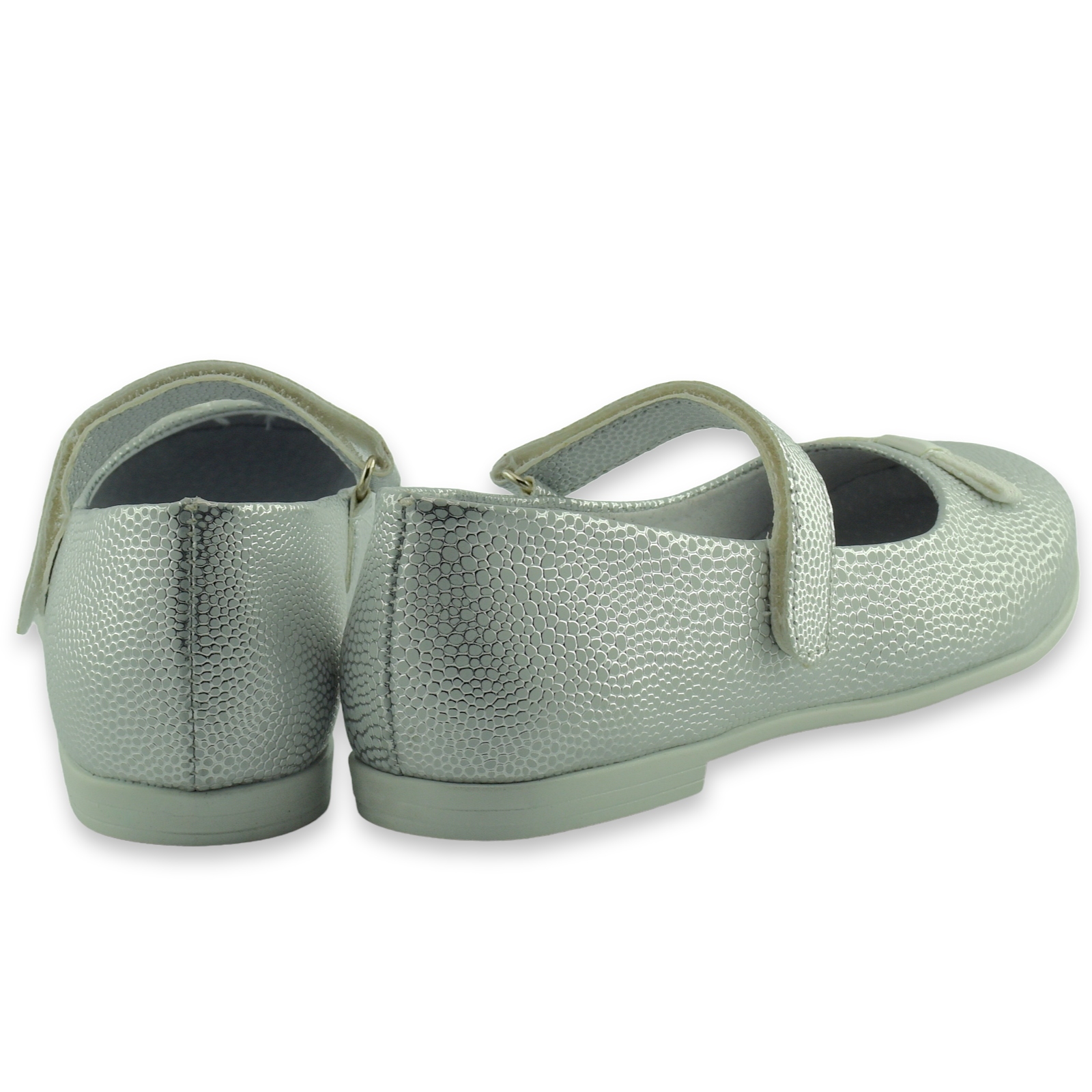 Balerinki srebrne na rzep Kornecki 06493 r.36 Płeć dziewczynki