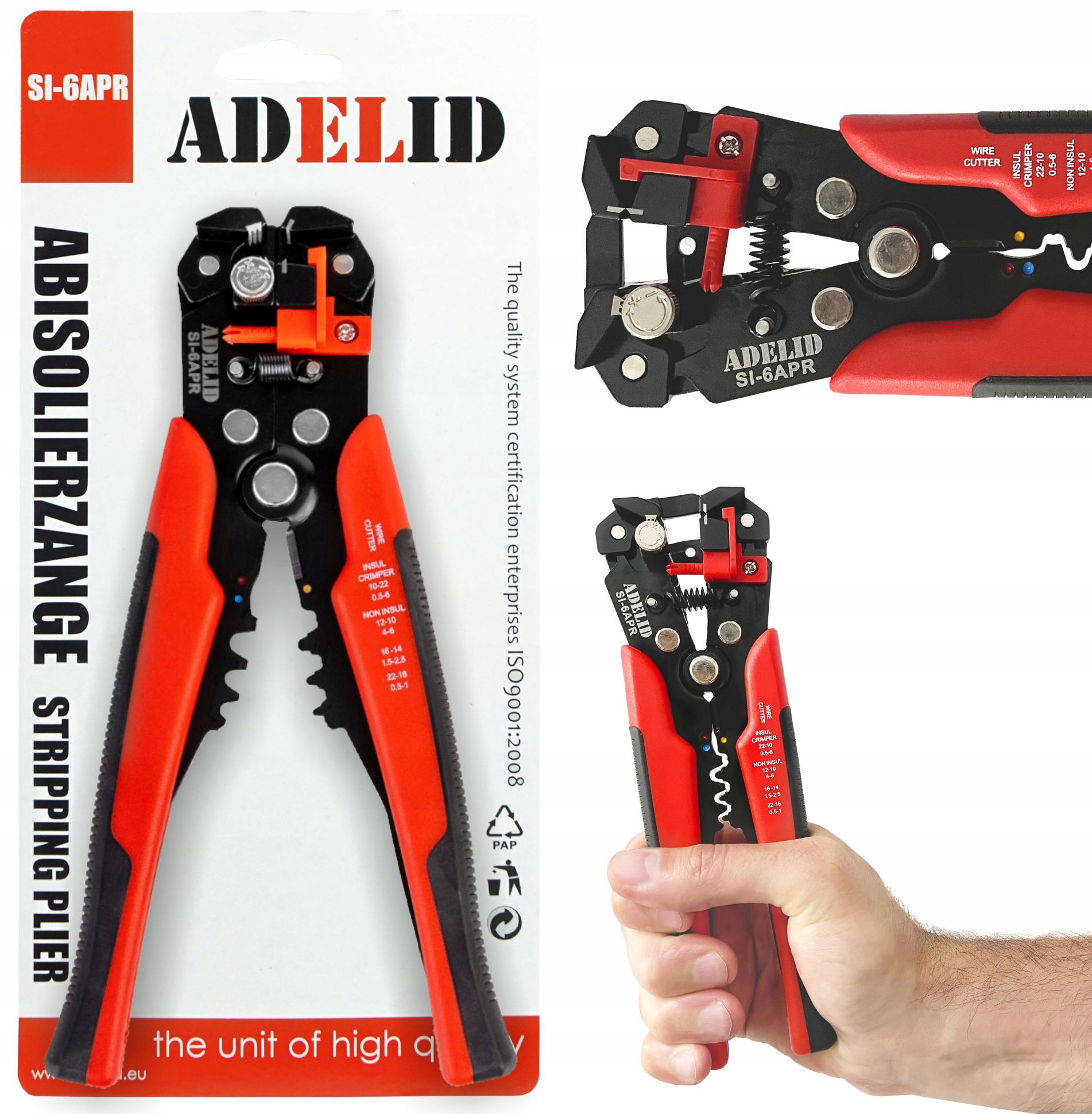 ŚCIĄGACZ IZOLACJI DO KABLI SOLARNYCH AUTOMATYCZNY