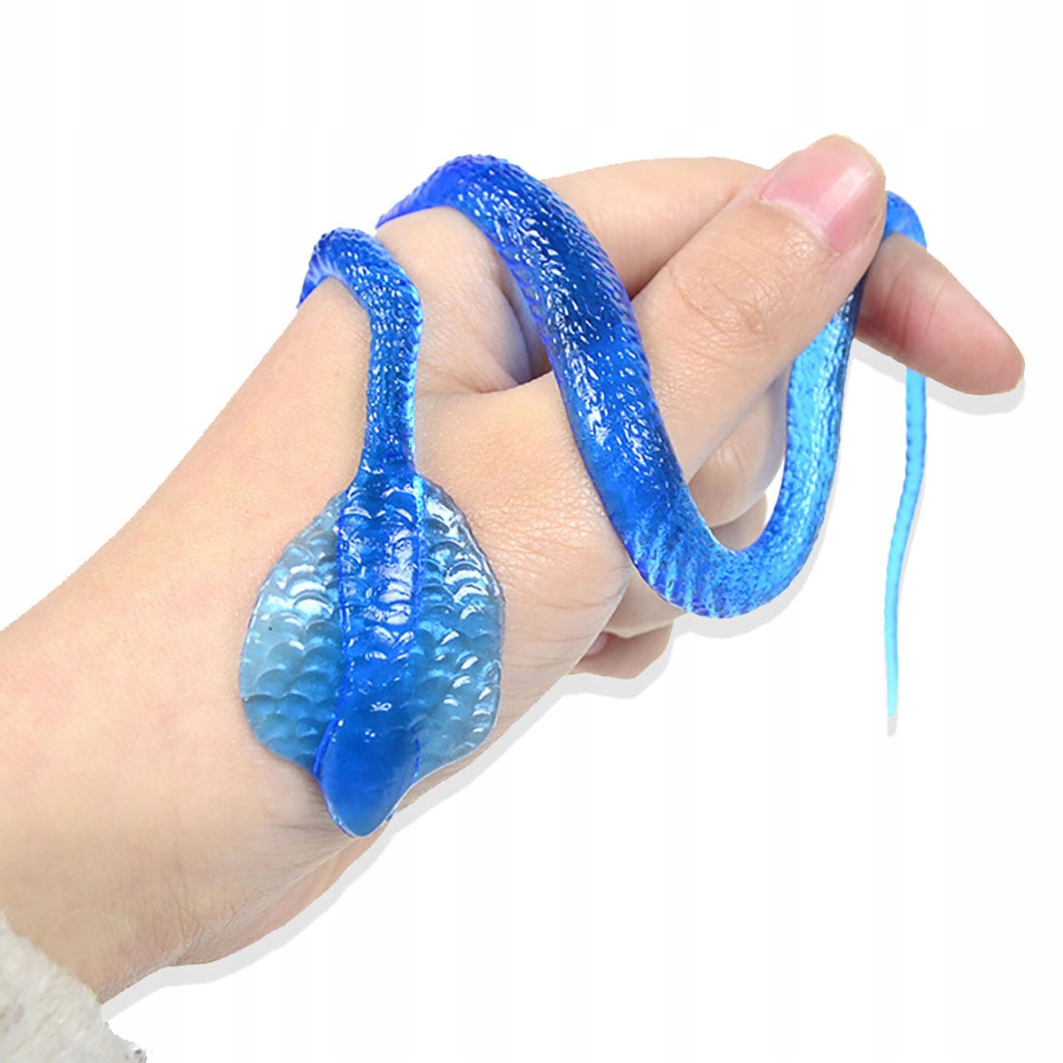 

Wąż Żelowy Kobra gniotek Sticky Toy Prank