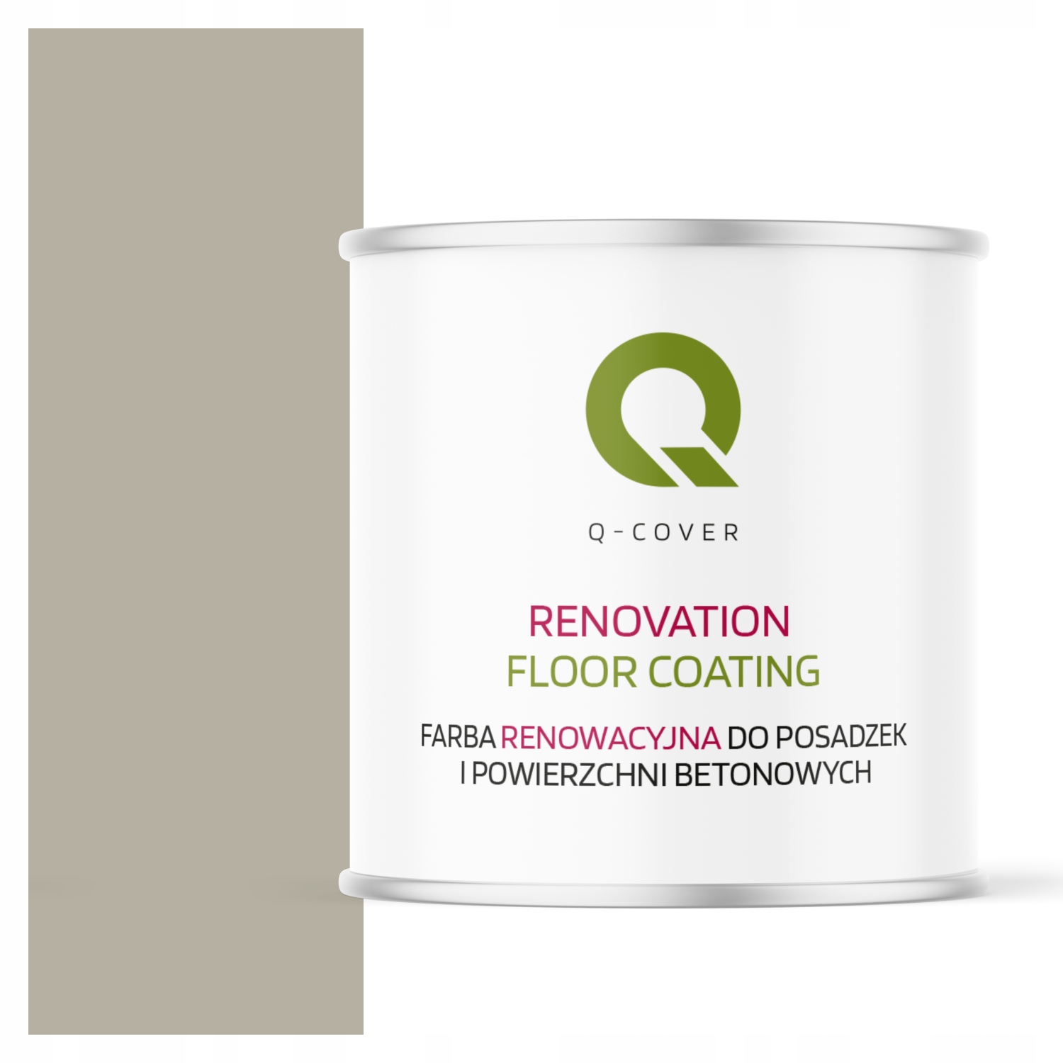 Farba Na Renováciu Betónových Podláh Garáž Sivá Béžová Ral 7032 Lesk 2,5 L