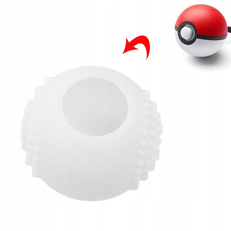 

Silikonowe etui ochronne na PokeBall Plus [bia]