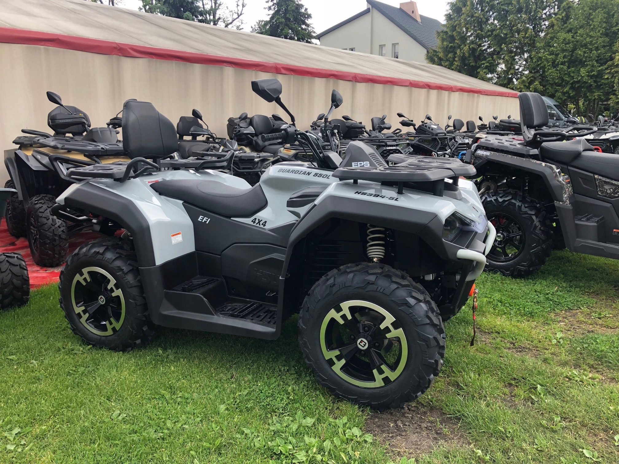 Квадроцикл HISUN GUARDIAN 550L EPS НОВЫЙ '25 Рассрочка Транспорт Супер цена Объем двигателя 550 см³