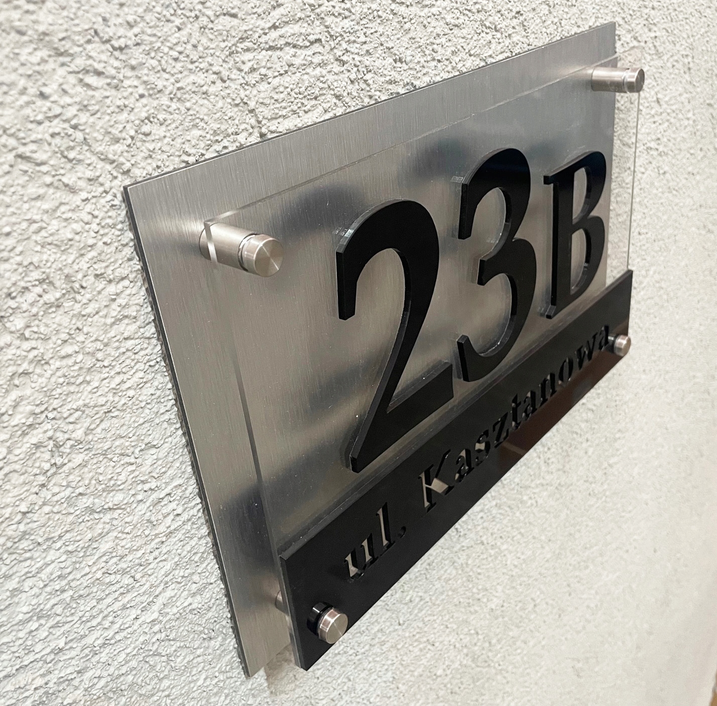 tabliczka tablica ADRESOWA 3D numer domu 30x20 EAN (GTIN) 5904689753637