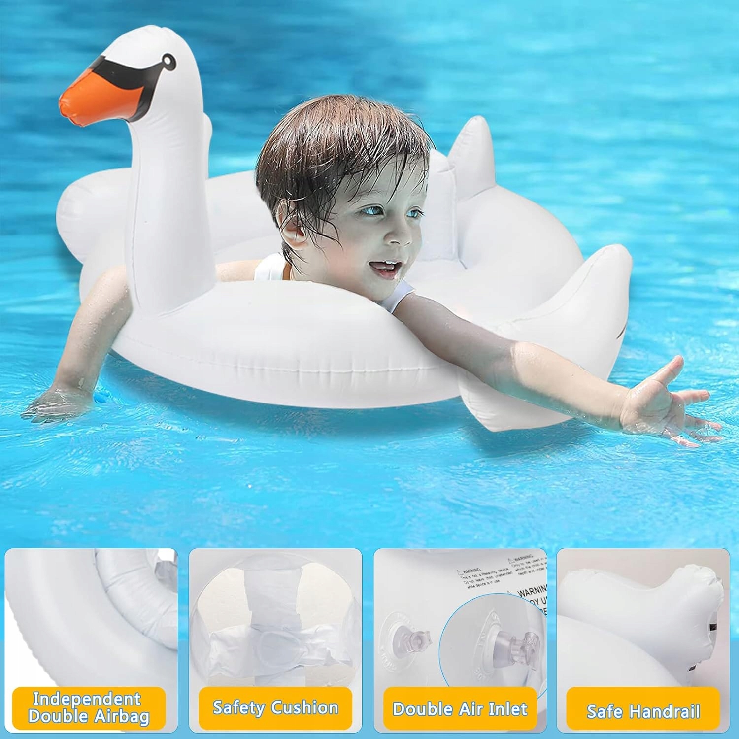 Łabędź do pływania EKKONG Marka Intex