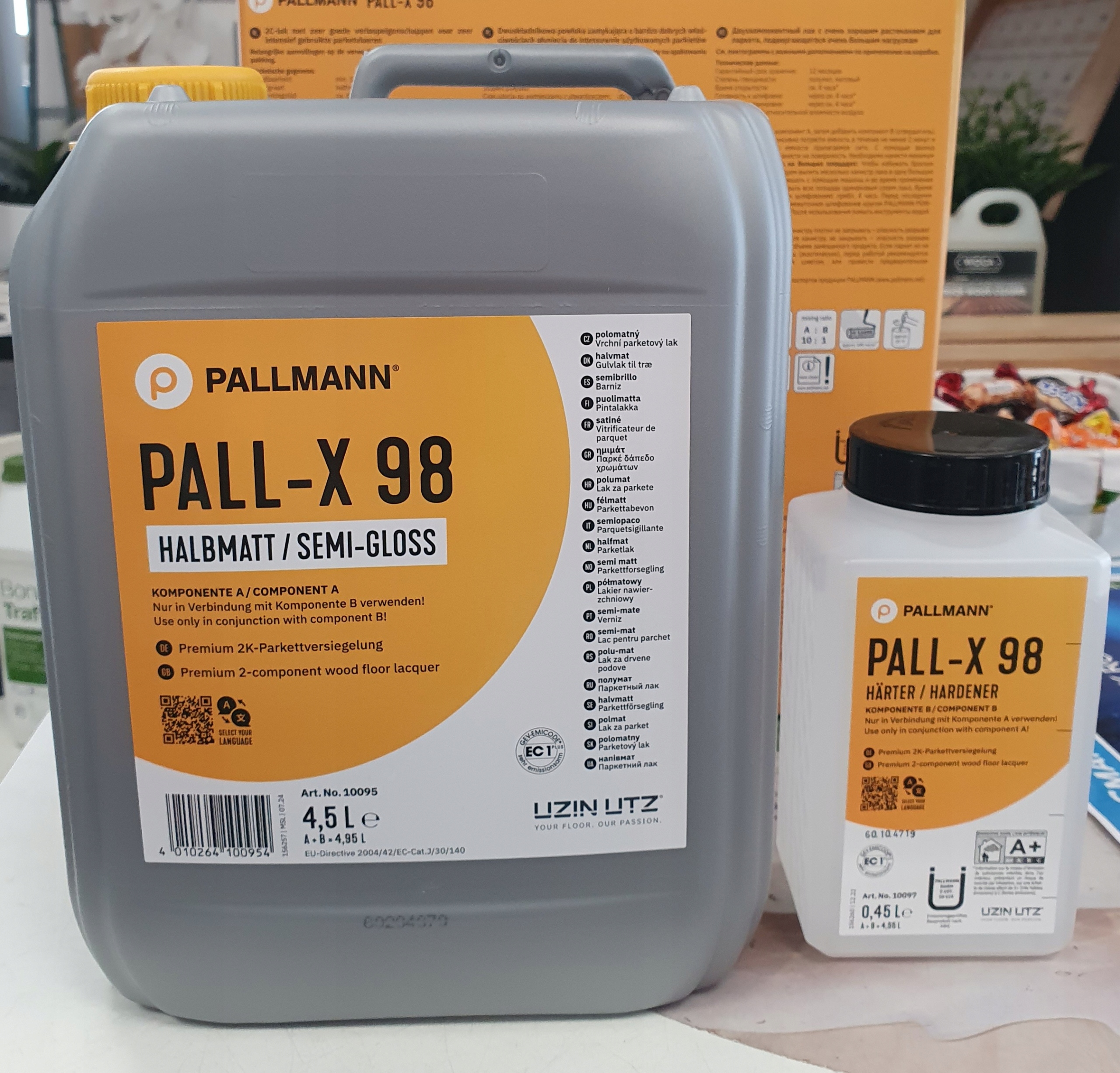 Lakier Pallmann Pall-X 98 2k Półmat 4,95l
