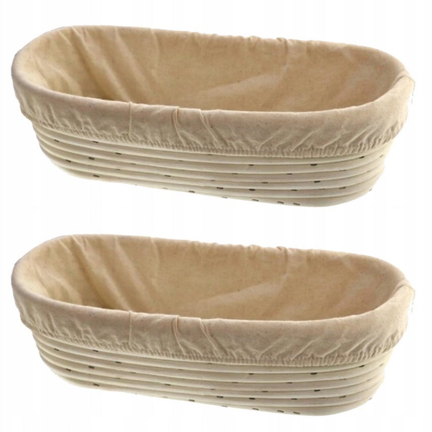 Koszyk forma do wyrastania garowania chleba 32cm zestaw 2szt
