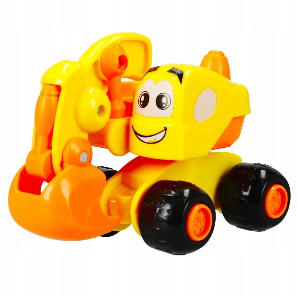 KOLOROWA KOPARKA dla DZIECI 9 cm mała MEGA CREATIVE dziecięce KOPARKI Model 429753