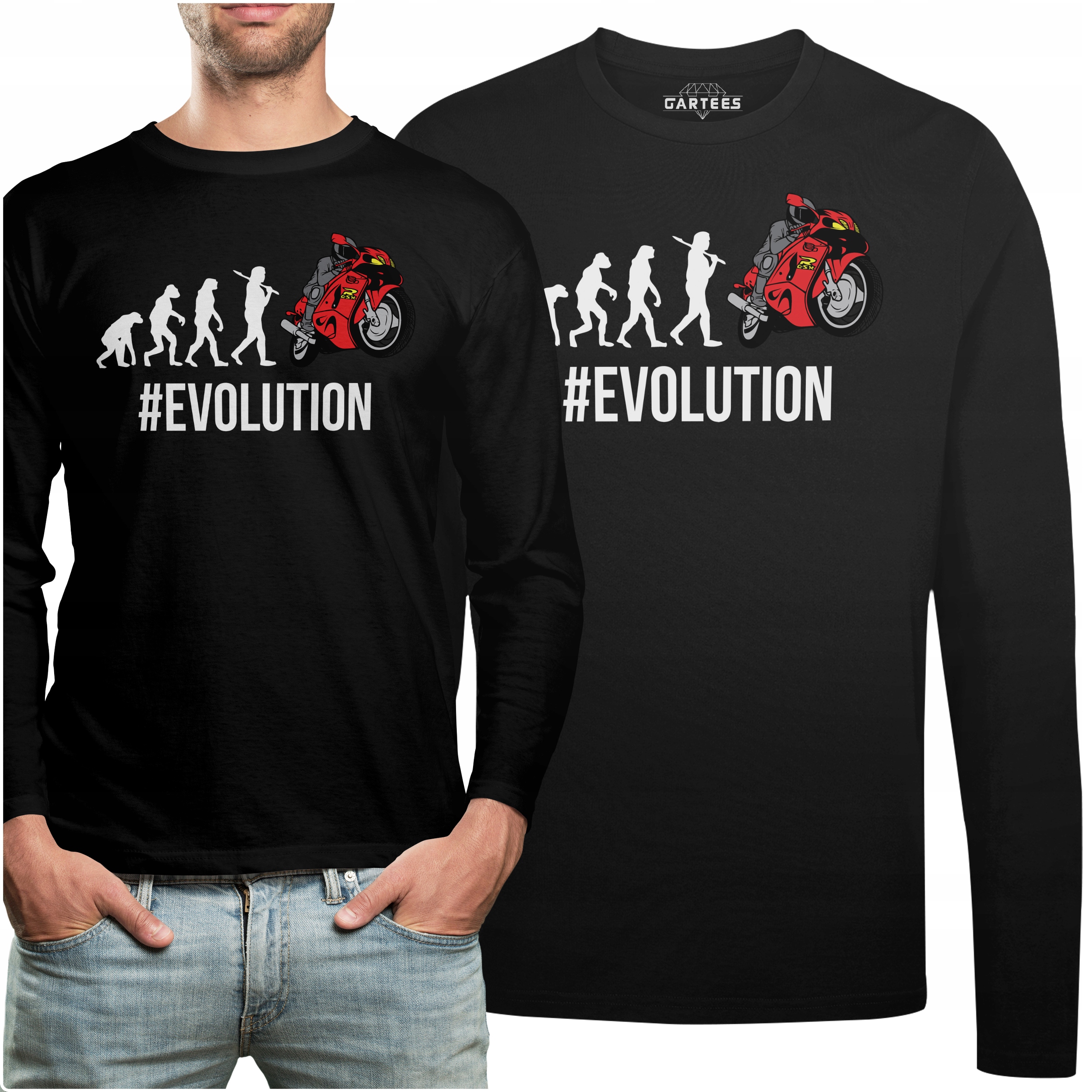 

Koszulka Long Pomysł Na Prezent Napis Evolution