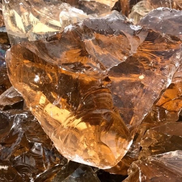 

Szkło Dekoracyjne Miodowe Grys 100-500 mm 1 Kg