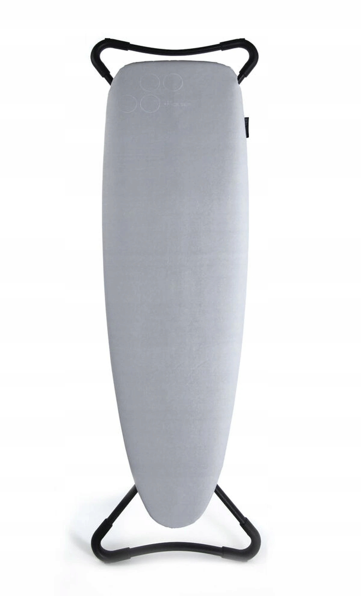 Levně Rolser žehlící prkno K-Surf Black Tube 130 x 37 cm stříbrné