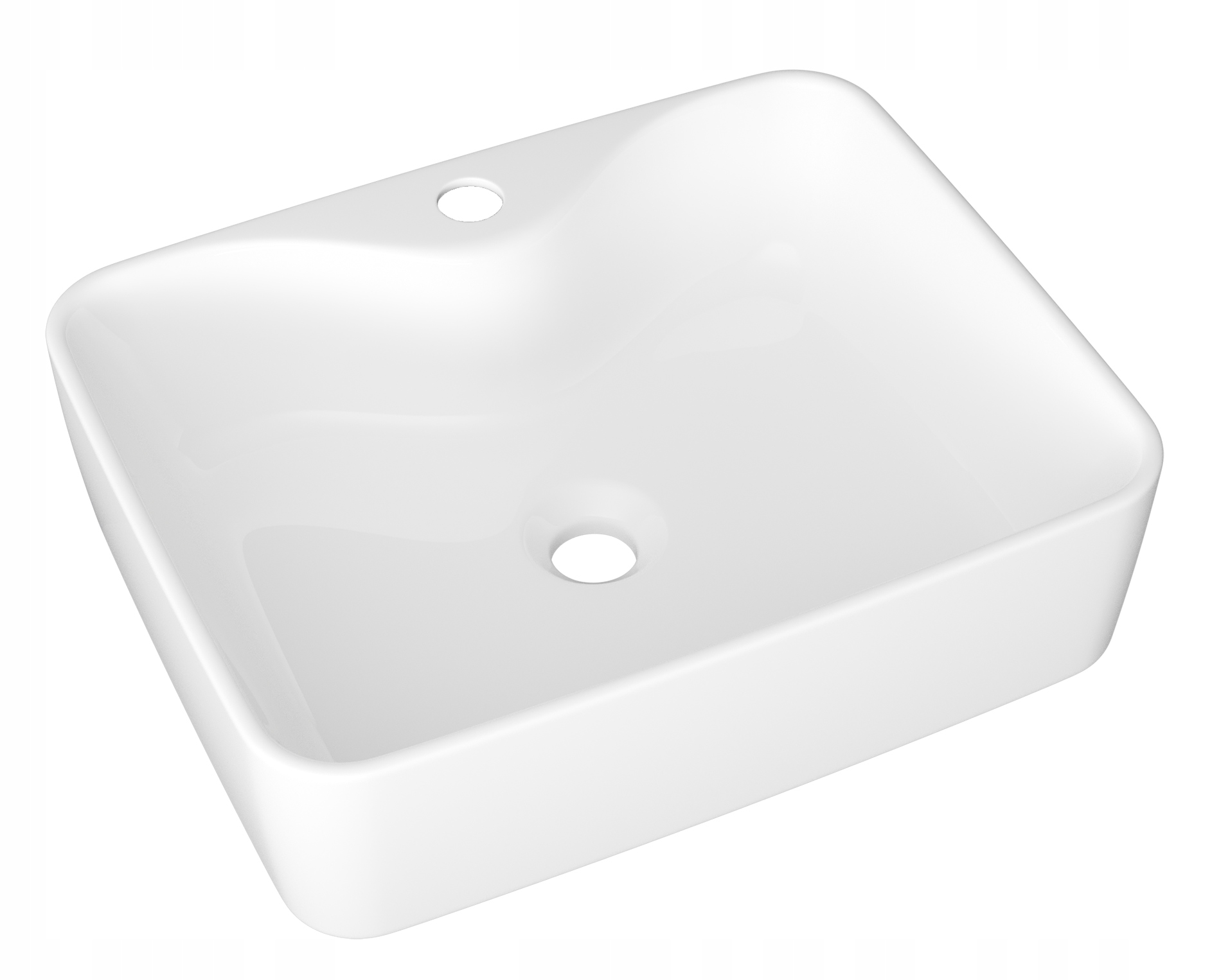 Biela Keramická Obdĺžniková Kúpeľňová Umývadlová Doska Avola