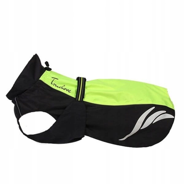 Levně Pláštěnka Pro Psa Truelove Bunda Derka Žlutá L 36 cm