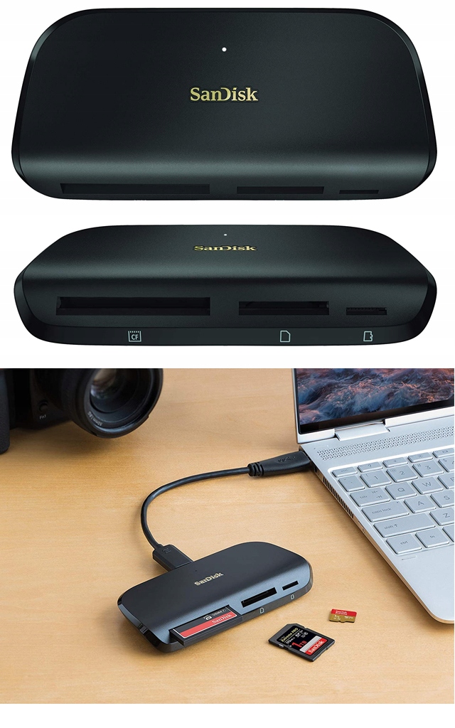 SANDISK CZYTNIK KART IMAGEMATE PRO COMPACT FLASH Kod producenta SDDR-A631-GNGNN